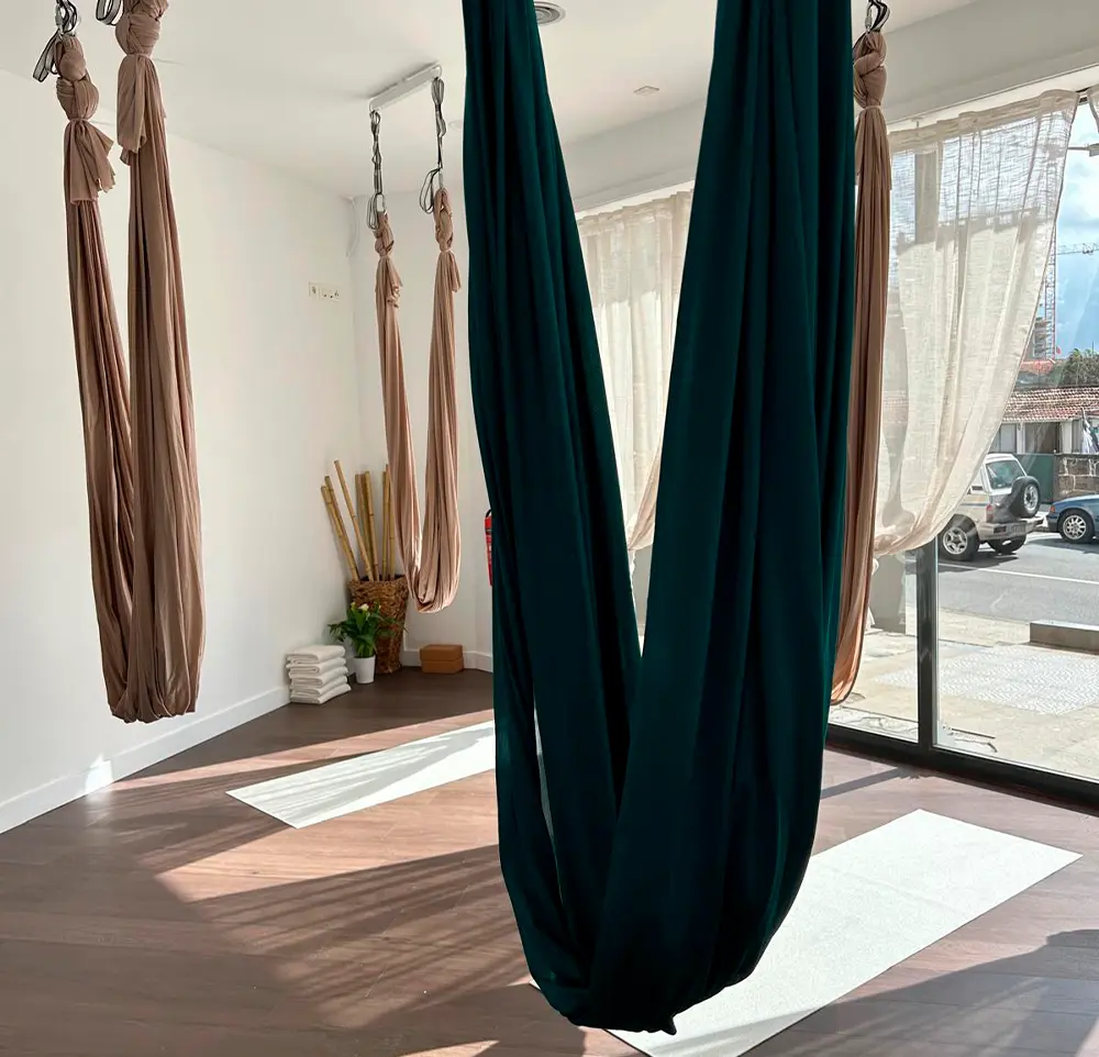 Interior do Yoga Room Health & Breath no Porto